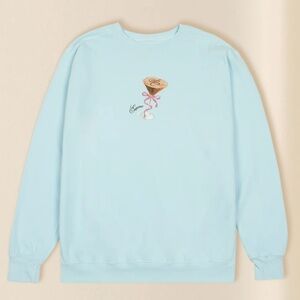 Sabrina Carpenter Sweatshirt Me Espresso Martini Crewneck XL NWOT